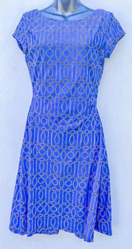 Ladies' Size M - Blue Lattice