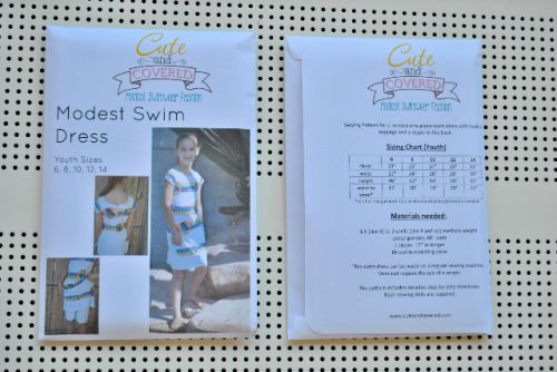 Youth Swimwear Pattern (6, 8, 10, 12, 14)