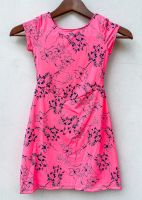 Girls Size 3T - Flowers on Bright Pink