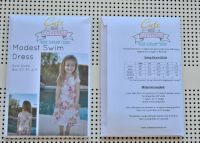 Girls' Swimwear Pattern (18m, 2T, 3T, 4, 5)